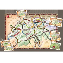 Les Aventuriers du Rail, extension Inde / Suisse, Days of Wonder