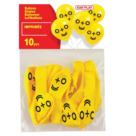 10 ballons à gonfler 0 + 0