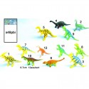 Dinosaure miniature en plastique, 6 à 7 cm