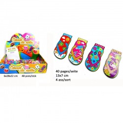 Carnet Tongue 40 pages 13 x 7 cm