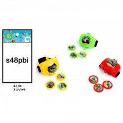 Montre lance 3 disques 4,5 cm