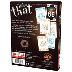 Take That, éditions Oya est un jeu de cartes simple, rapide et fun !