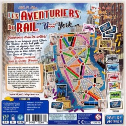 Les Aventuriers du Rail, New York, Days of Wonder