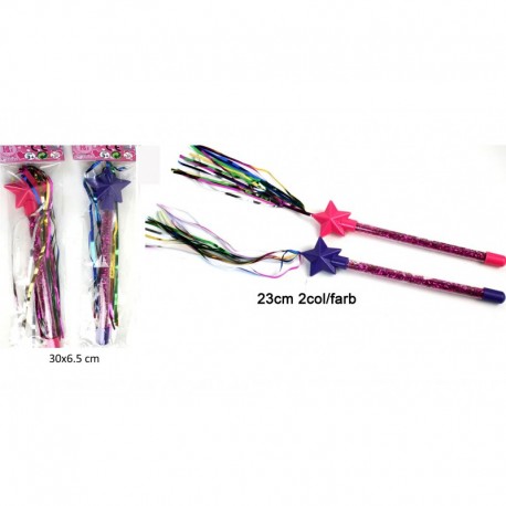Bâton de majorette 23 cm, étoile