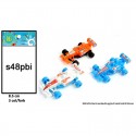 Voiture de course  8,5 cm Rétro-friction