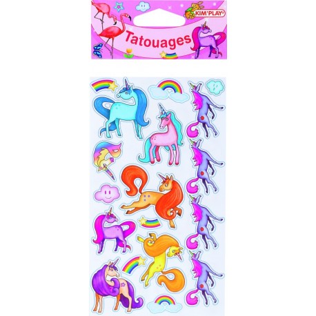 Tatouage, Tatou licorne-flamant rose