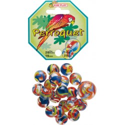 20 billes + 1 calot Perroquet