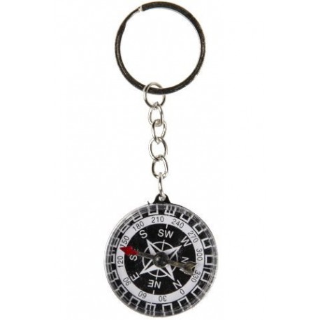 porte clé boussole 3,5 cm de diamètre