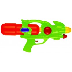 Pistolet à eau, 34 cm, double jet, réservoir amovible