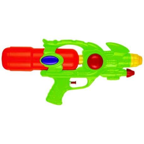 Pistolet à eau, 34 cm, double jet, réservoir amovible