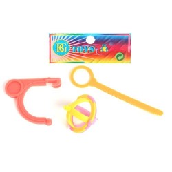 Toupie 3,5 cm avec lanceur Gyroscope, à monter soit-même