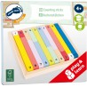 Bâtons de calcul en bois, gamme éducation