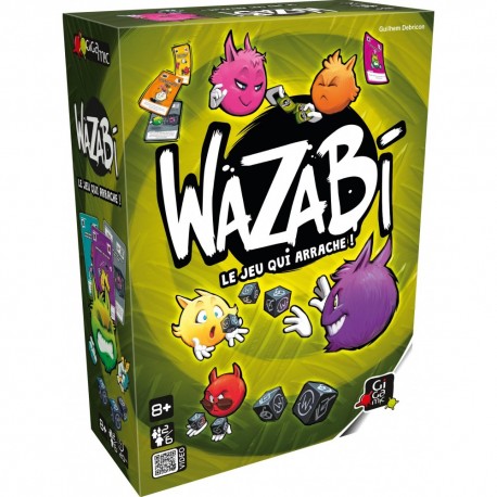 Wazabi, Gigamic, le jeu de dés qui arrache !