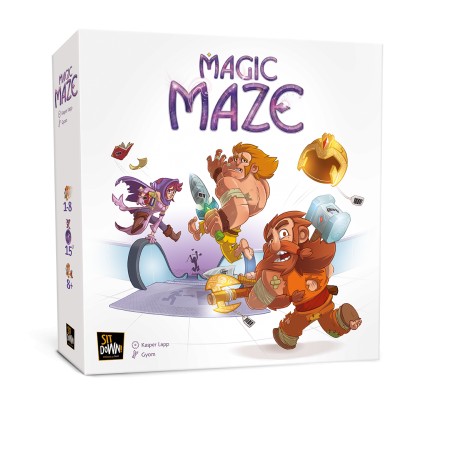Magic Maze, Sit Down : un jeu coopératif en temps réel