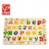 Puzzle en bois, Hape : lettres à placer