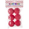 Nez de clown en mousse (x6), 5 cm