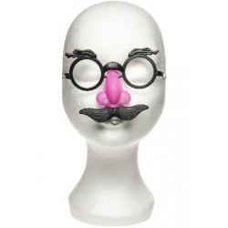 Lunettes farce : nez et moustache