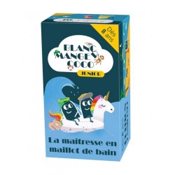 Blanc Manger Coco junior : la maitresse en maillot de bain