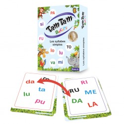 Tam Tam AB Ludis : les syllabes