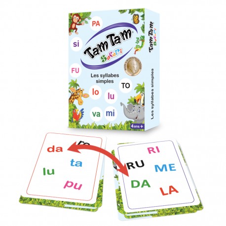 Tam Tam AB Ludis : les syllabes