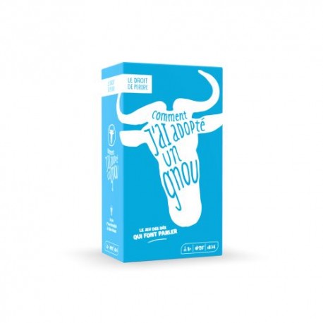 Comment j'ai adopté un gnou, le droit de perdre, jeu d'ambiance