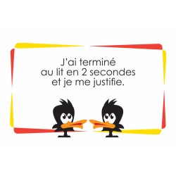 3 oeufs sur la tête d'un canard : Un jeu TRASH avec des CARTES