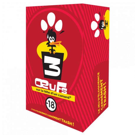 3 oeufs sur la tête d'un canard : Un jeu TRASH avec des CARTES
