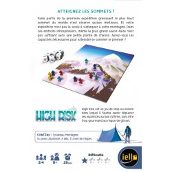 High Risk, Iello, Mini Games : lancez les dés et visez les sommets