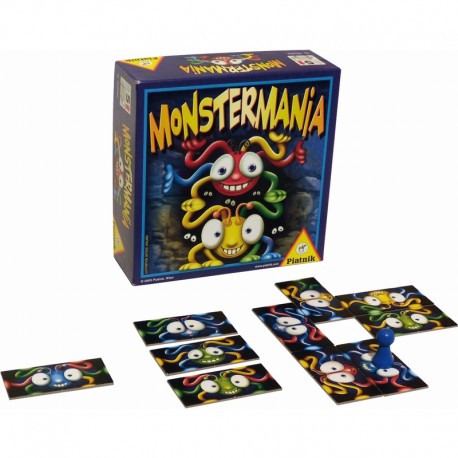 Monstermania, Piatnik Editions : Un jeu de tuiles original et rigolo !