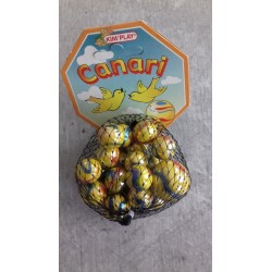 20 billes + calot canari