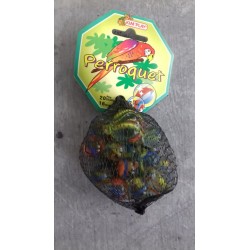 20 billes + 1 calot Perroquet