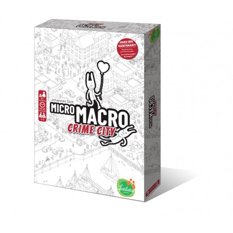 Micro Macro - Crime city : résoudre une énigme grâce à une carte géante truffée de détails.