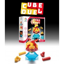 Cube Duel, Smart Games : en solo ou en duel, rouge contre jaune