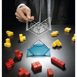 Cube Duel, Smart Games : en solo ou en duel, rouge contre jaune