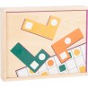 Jeu éducatif de puzzle en bois Tétris
