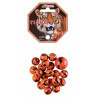 20 billes + 1 calot, Tigre : billes de 16 mm et calot de 25 mm