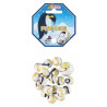 20 billes + 1 calot, Pingouin : billes de 16 mm et calot de 25 mm