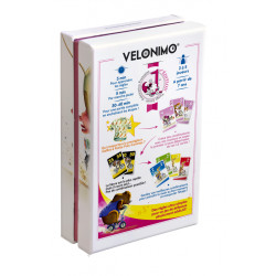 Vélonimo, Stratosphères : Un jeu de défausse de course de vélo au pays des animaux, rapide, simple, 100% made in France