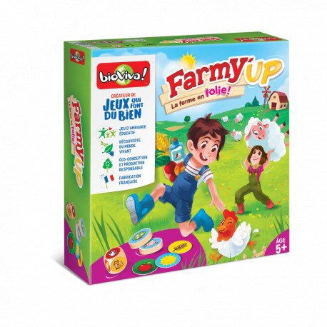 Farmy Up, Bioviva : qui sera le premier à attraper le bon palet en bois ?