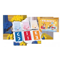 Palabres, jeux Fk : Des lettres, des mots, des rires. Scandez un maximum de mots contenant les 3 lettres retournées.