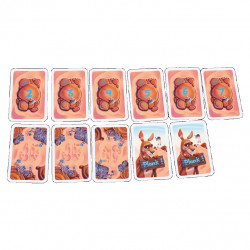 Plonk, jeux FK : Bluffez pour avancer vos kangourous, mais sans vous faire démasquer !