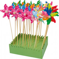 Moulin à vent en bois, éolienne