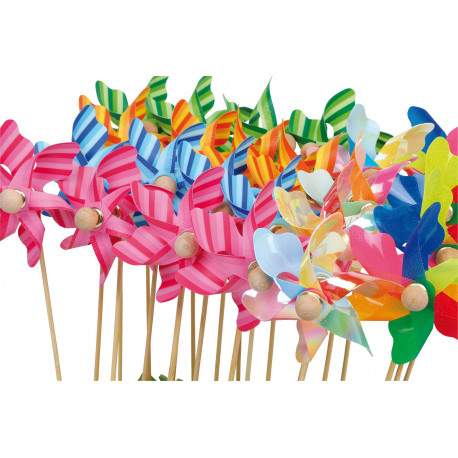 Moulin à vent en bois, éolienne