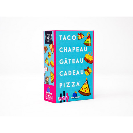 Taco Chapeau Gateau Cadeau Pizza, Blue Orange