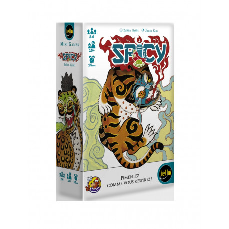 Spicy, Mini Games, Iello : Pimentez comme vous respirez !