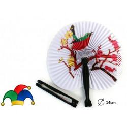 éventail 14 cm, à déplier, idéal pêche à la ligne