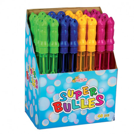 lot de 24 épées bulle de savon, 37 cm de longueur