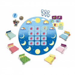 Mission Petite Souris, Auzou Un jeu de mémory coopératif sur une thématique toujours appréciée des enfants. 