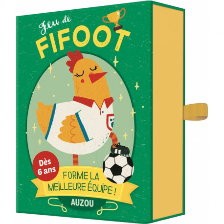 Fifoot, Auzou. Un jeu d’astuce de 40 cartes, dès 6 ans.