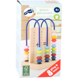 Boulier à compter, petit format, jeu en bois